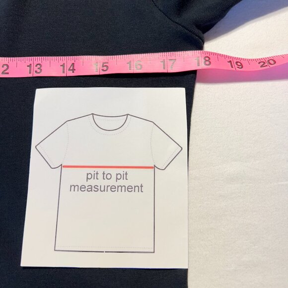 Lauren Ralph Lauren Split V-Neck Tee  Black goth neutral Dark fashion | Size M - Picture 5 of 7